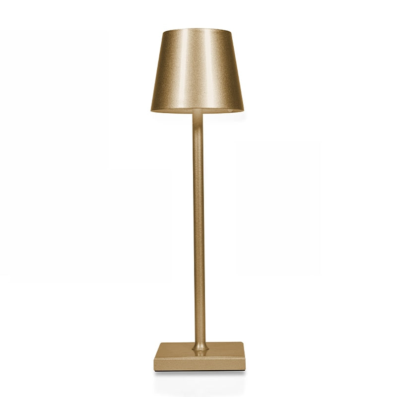 Modern Scandinavian wireless LED table lamp with dimming function