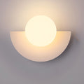 Minimalist energy-saving semi-circular LED wall lamp - perfect for any room