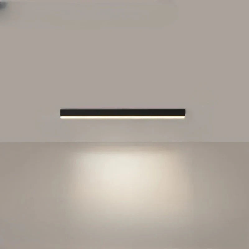 Lampada da soffitto a striscia LED scandinava sottile