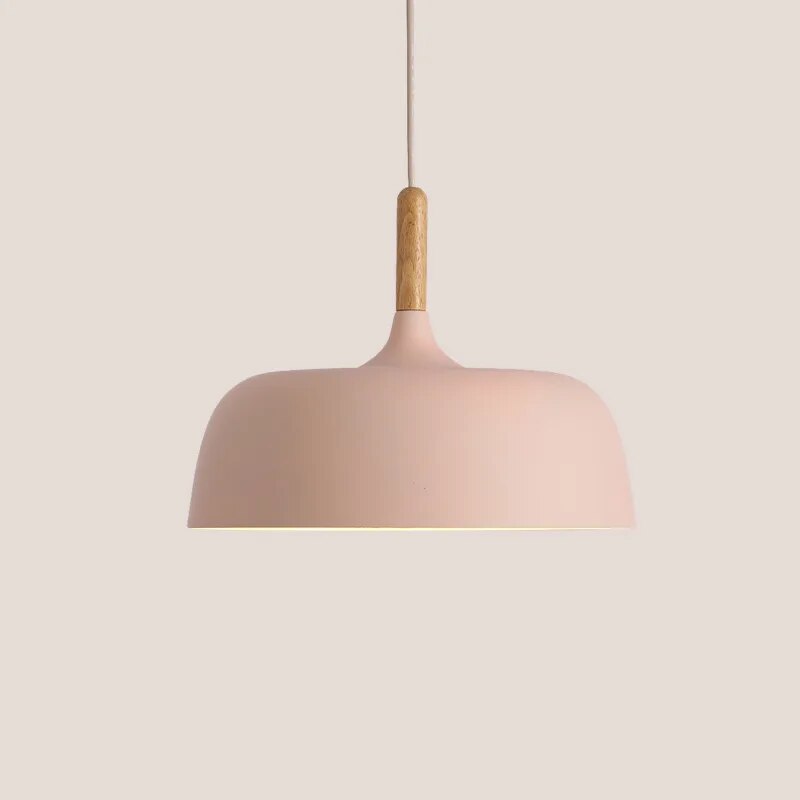 Lampada a sospensione calda e armoniosa in stile scandinavo per soggiorni e cucine