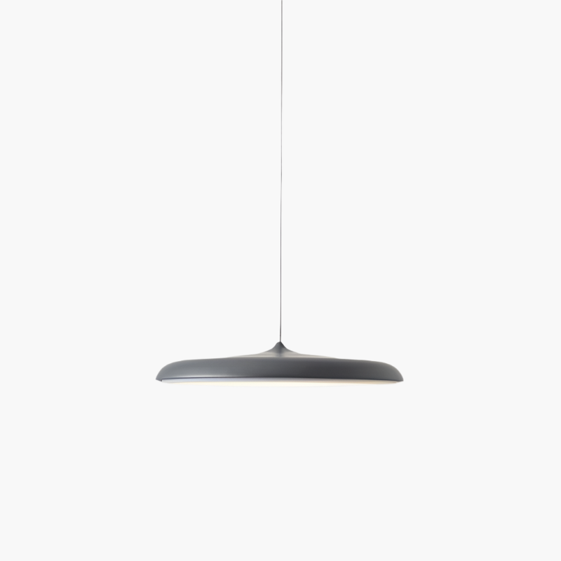 Plafonnier LED scandinave moderne en forme de disque