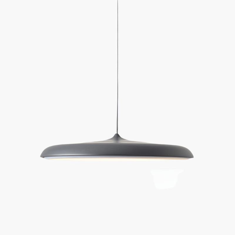 Ponadczasowa skandynawska lampa wisząca LED w kształcie dysku do nowoczesnego domu