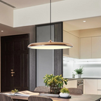 Lampada a soffitto LED moderna in stile scandinavo a forma di disco