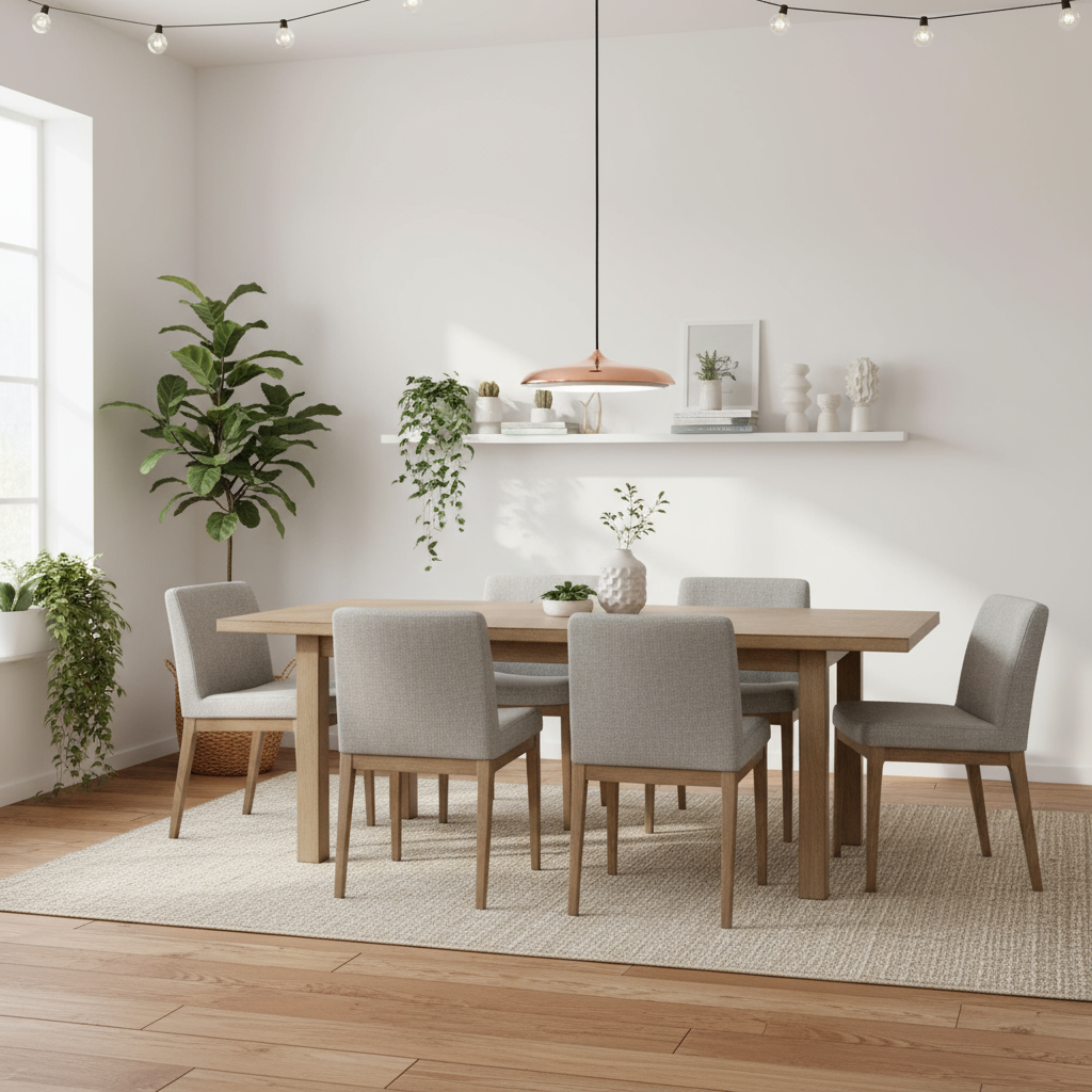 Lampada a soffitto LED moderna in stile scandinavo a forma di disco