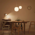 Scandinavian pendant lamps – ceiling lamps with a gentle glow – decorative elements