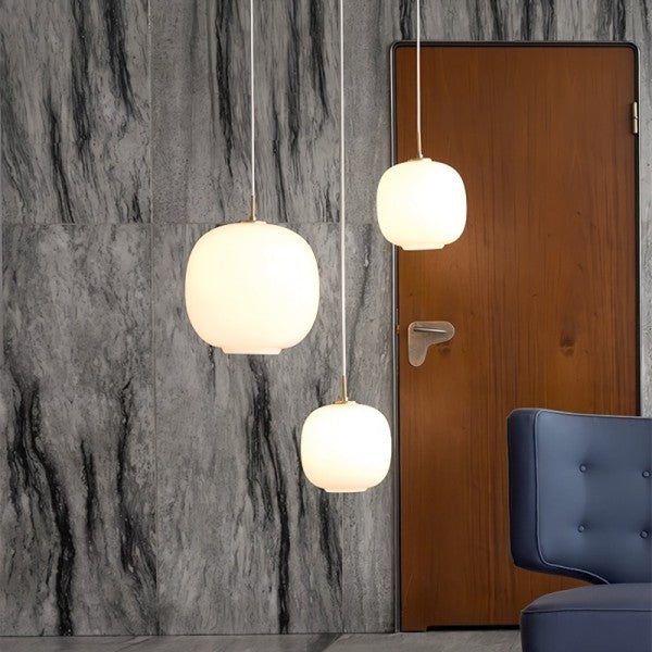 Scandinavian pendant lamps – ceiling lamps with a gentle glow – decorative elements
