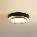 Modern ceiling lamp in Nordic Art Deco style – round LED model