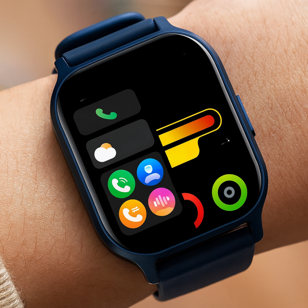 Bluetooth 5.2 Activity Monitor with 1.85-inch Screen
