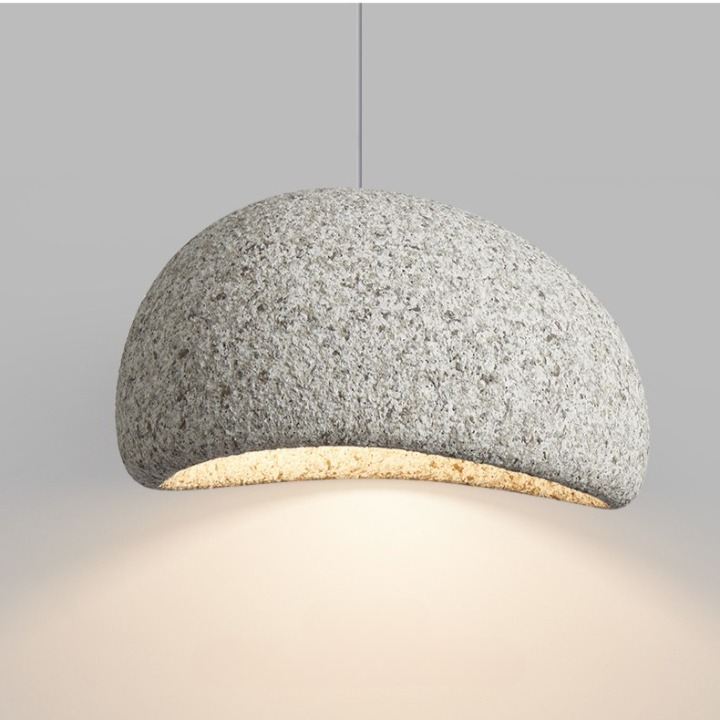 Lampe de plafond minimaliste de style japandi