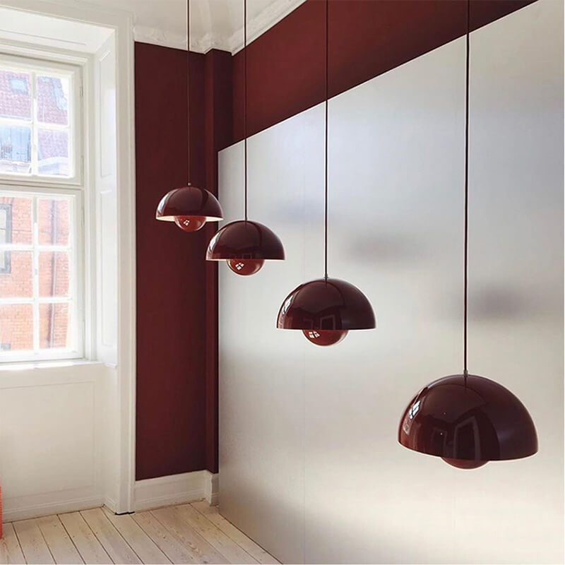 Lampada a sospensione di design scandinavo in stile moderno