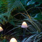 Lampe extérieure LED en forme de champignon pour éclairer les allées de jardin