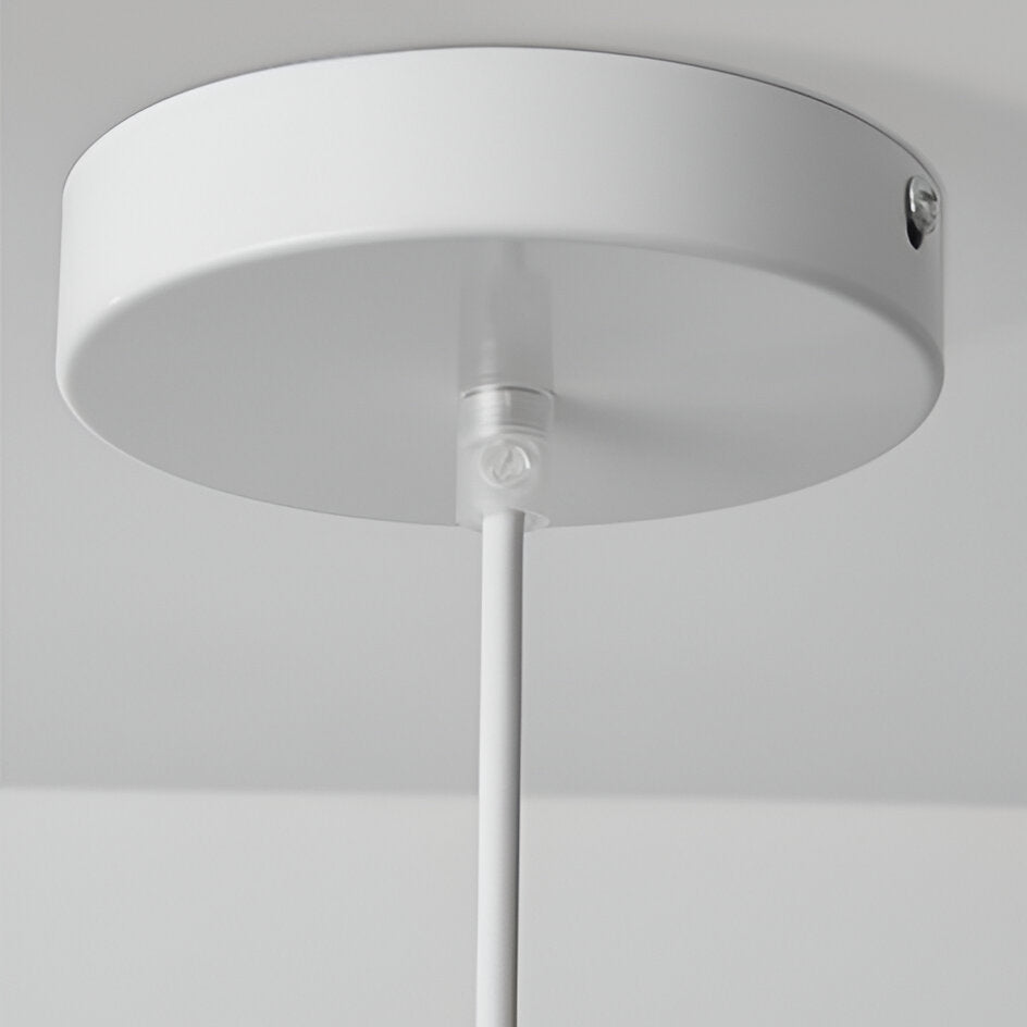 Lampe de plafond minimaliste de style japandi