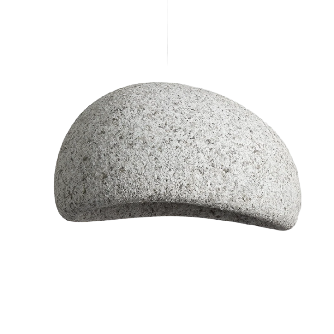 Lampada da soffitto minimalista in stile japandi