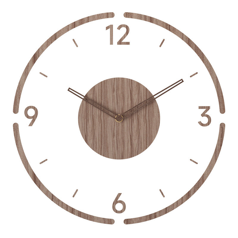 Horloge murale style nordique décoration minimaliste