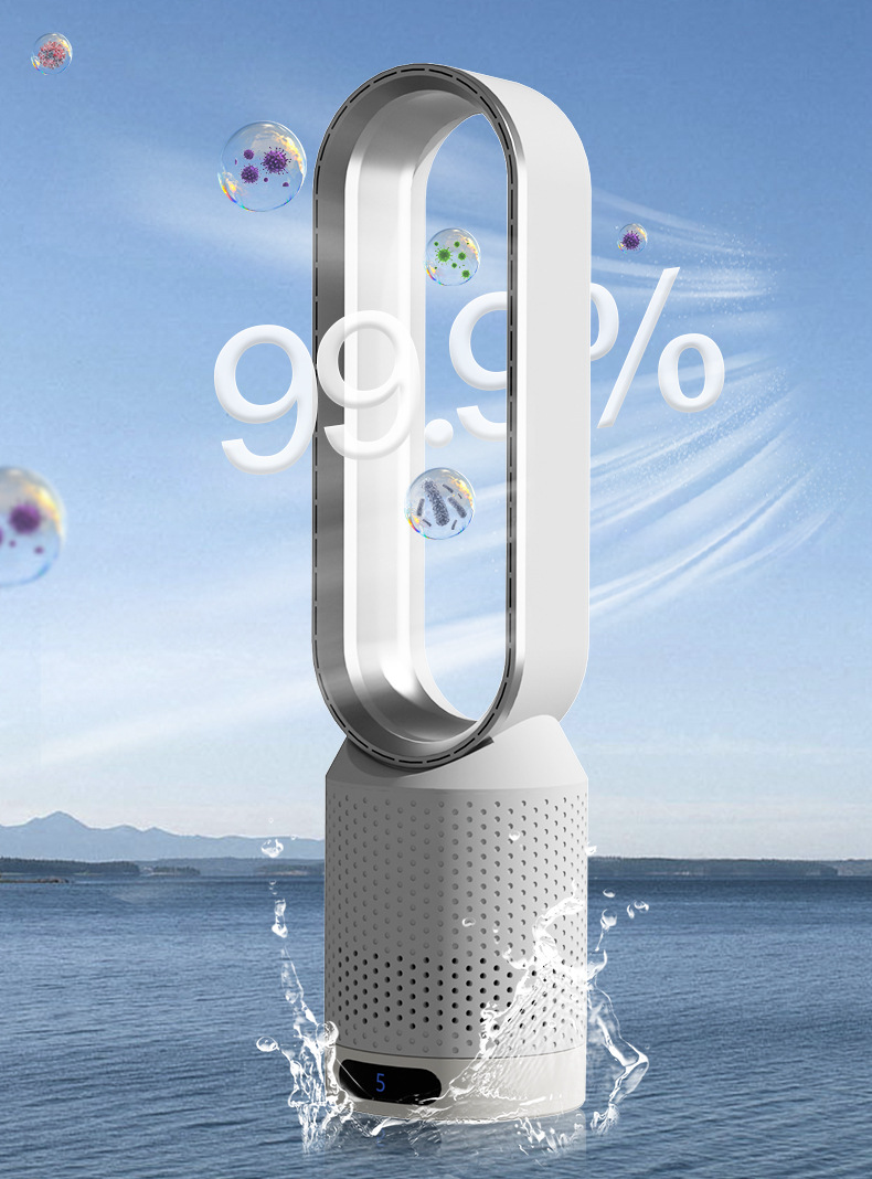 AirPure 4-w-1 Urządzenie Cichy Oczyszczacz Powietrza z Timerem