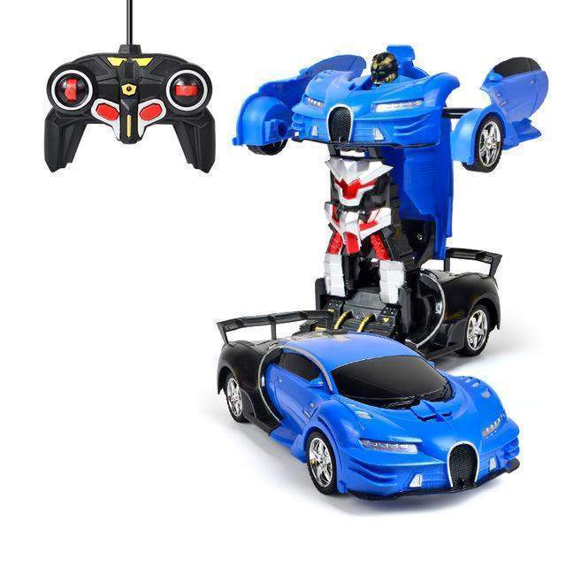 Dynamic remote-controlled LED robot car