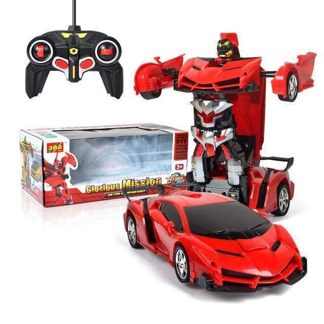 Dynamic remote-controlled LED robot car