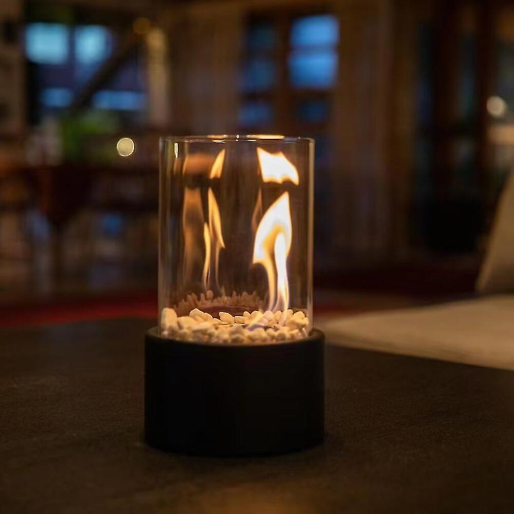 Lampe de table d'ambiance moderne Effet décoratif de flamme