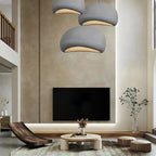 Lampe de plafond minimaliste de style japandi
