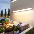 Applique murale LED élégante en aluminium - éclairage durable pour façade de jardin