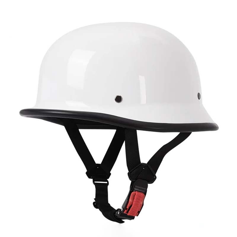 Certified open-face helmet for everyday motorcycle use