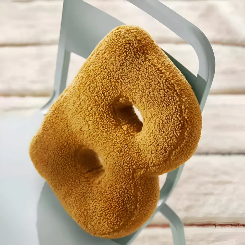 Poduszka Dekoracyjna Litera Alfabetu Cushion