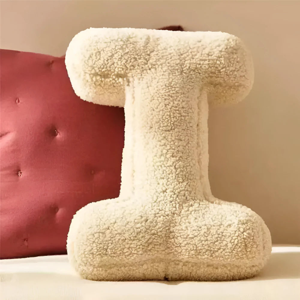 Poduszka Dekoracyjna Litera Alfabetu Cushion