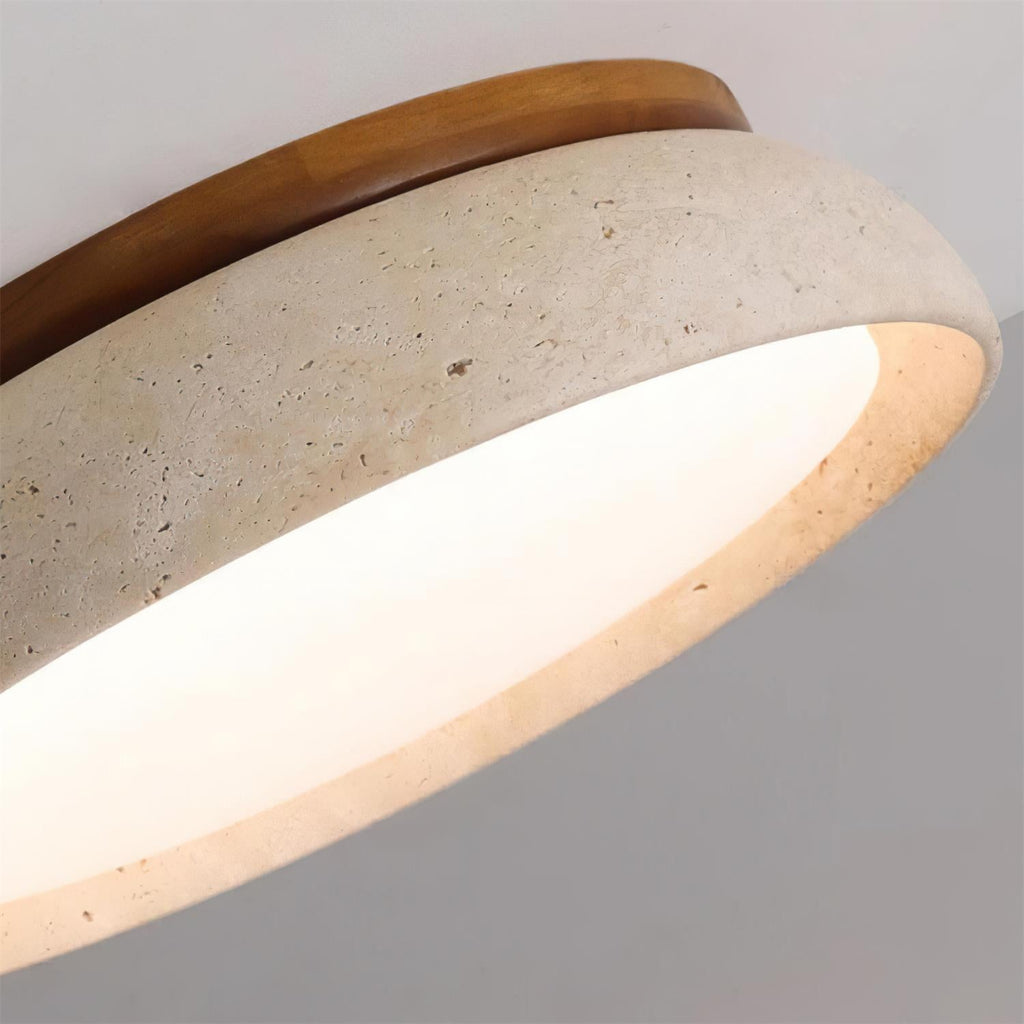 Lampe de plafond LED minimaliste à lumière blanche chaude pour l’éclairage des pièces