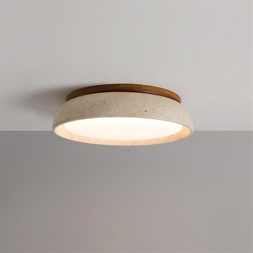 Lampe de plafond LED minimaliste à lumière blanche chaude pour l’éclairage des pièces
