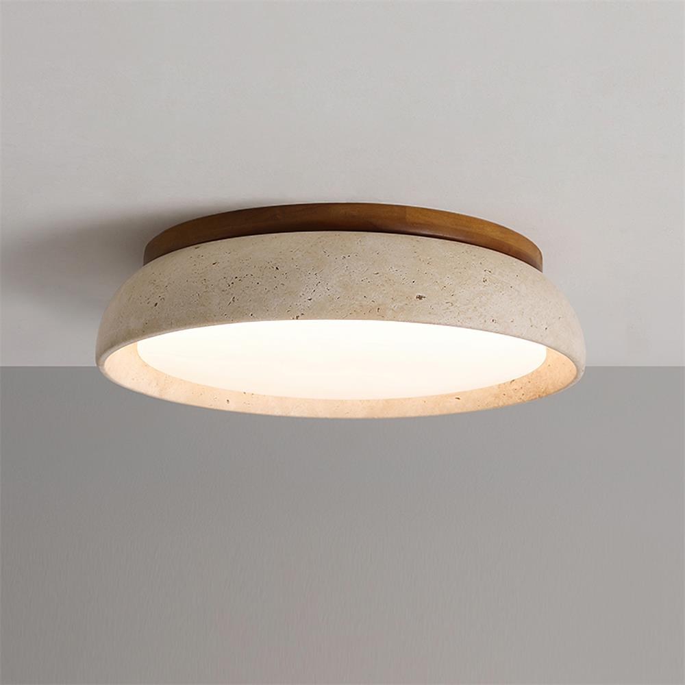 Lampe de plafond LED minimaliste à lumière blanche chaude pour l’éclairage des pièces
