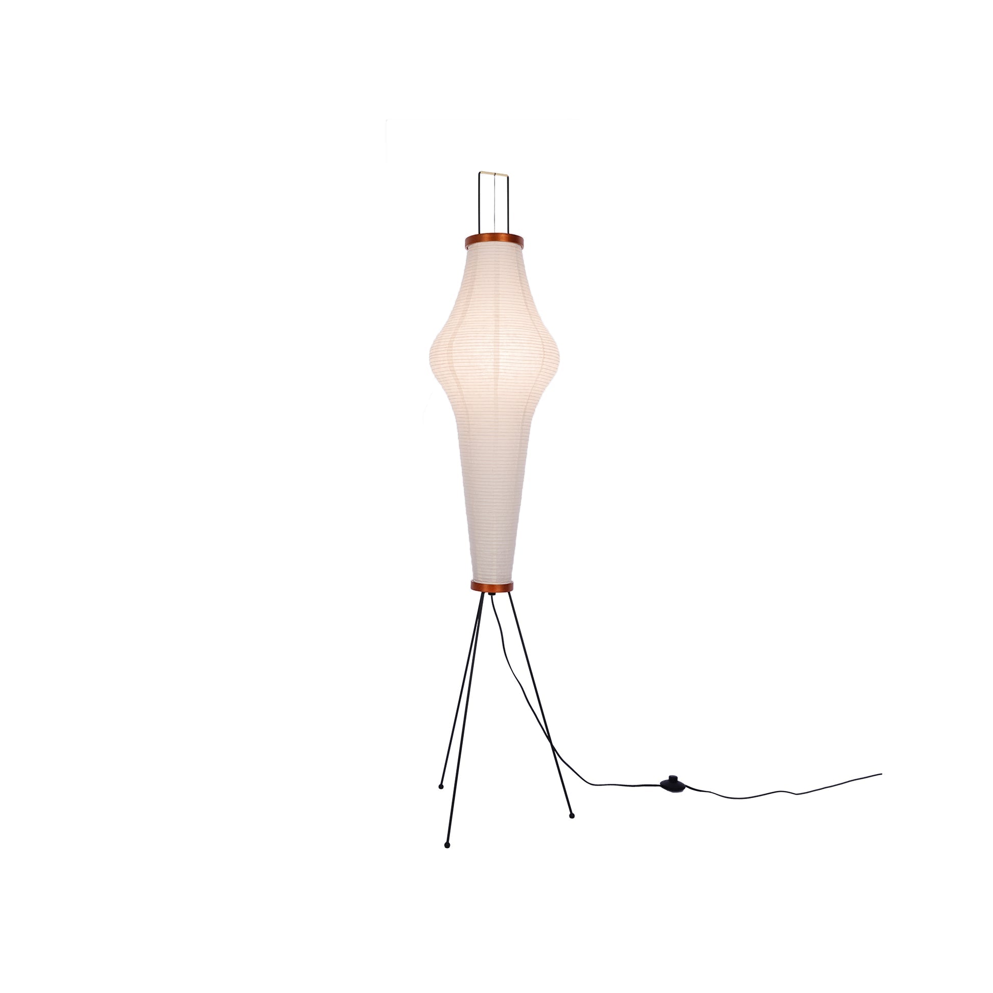 Lampa podłogowa w stylu japońskim Nastrojowe miękkie oświetlenie