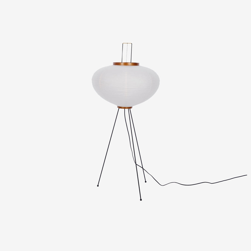 Lampa podłogowa w stylu japońskim Nastrojowe miękkie oświetlenie