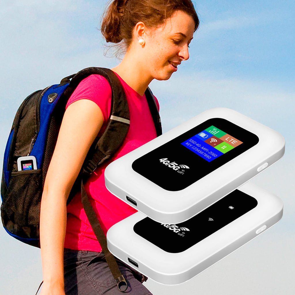 Kompaktowy mobilny router WiFi 5G z funkcją hotspotu – Dekorzaly