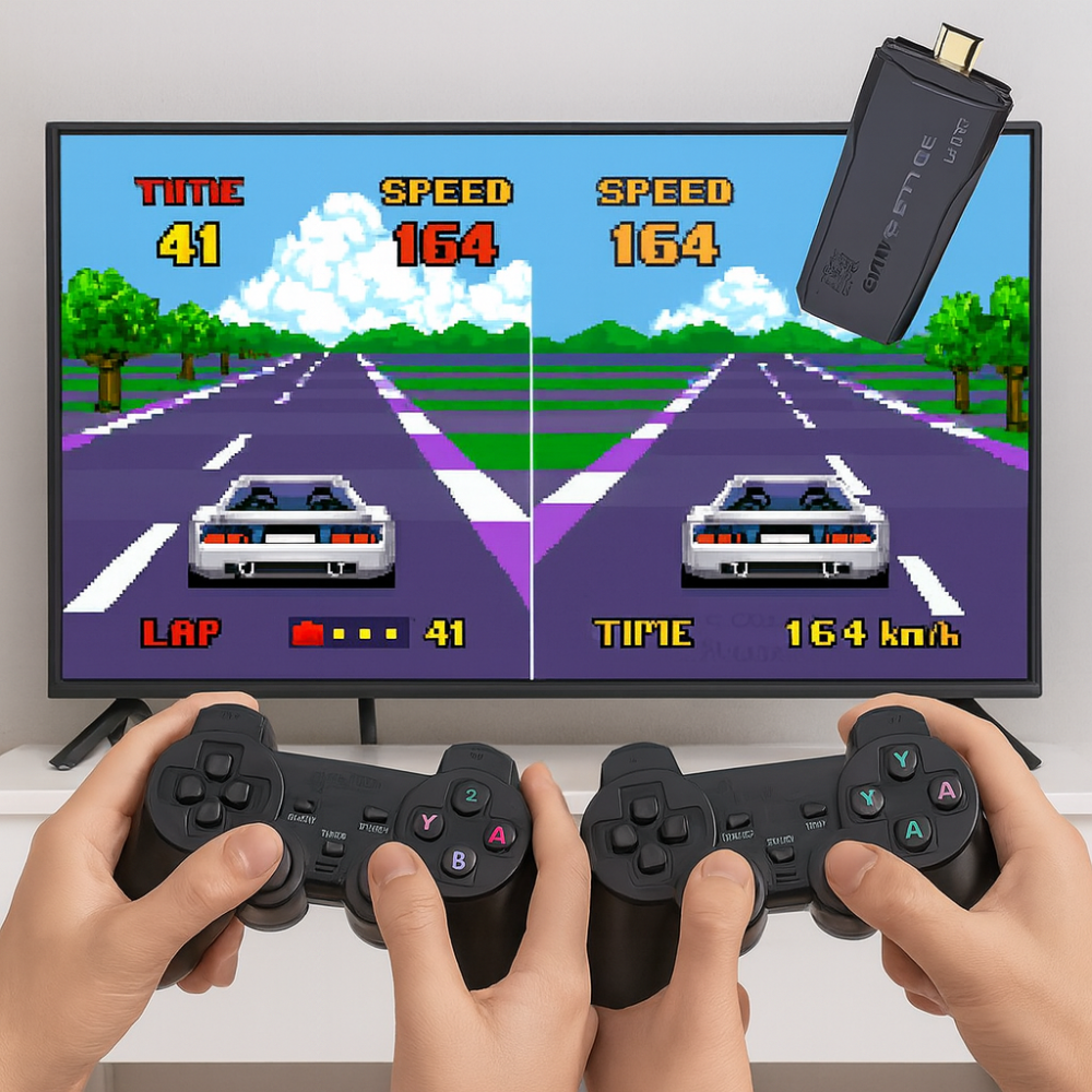 Console rétro 4K système premium avec 20000 jeux intégrés