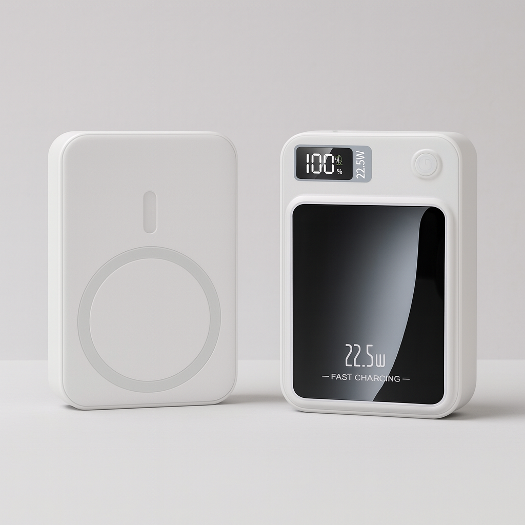Powerbank compatto e sottile 20000mAh 22,5W - display wireless