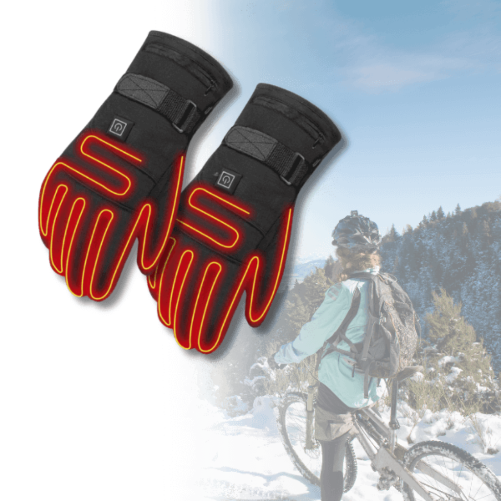 Wiederaufladbare wasserdichte beheizbare Outdoor-Handschuhe