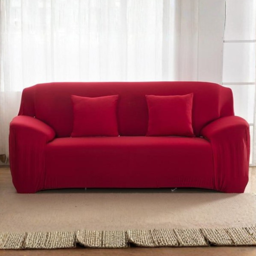 Housse extensible universelle pour canapé - protection de meuble imperméable et antidérapante