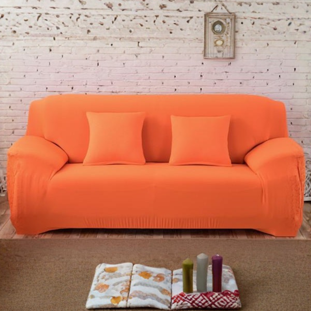 Housse extensible universelle pour canapé - protection de meuble imperméable et antidérapante