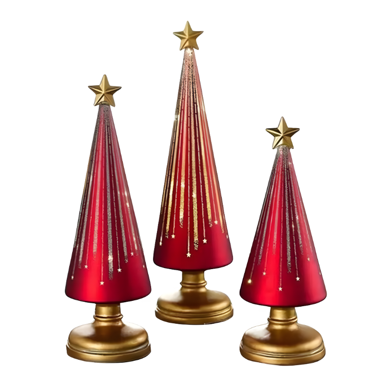 Lśniąca gradientowa LED lampka choinkowa