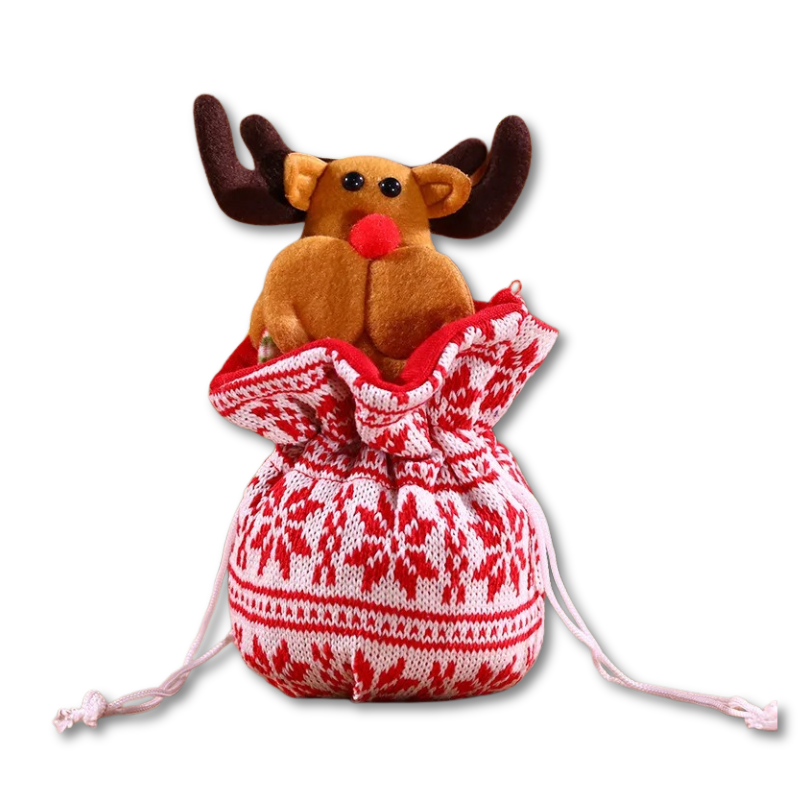 Fröhliche thematische Weihnachtstüten