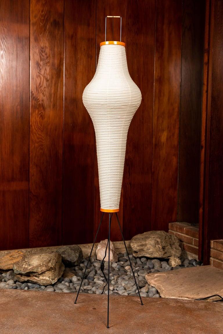 Lampa podłogowa w stylu japońskim Nastrojowe miękkie oświetlenie