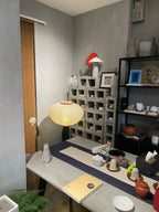 Lampa podłogowa w stylu japońskim Nastrojowe miękkie oświetlenie