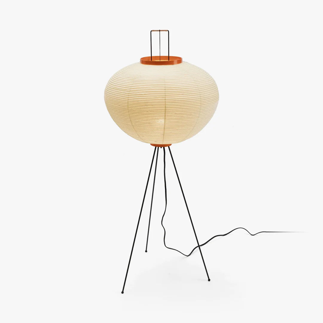 Lampa podłogowa w stylu japońskim Nastrojowe miękkie oświetlenie