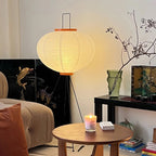 Lampa podłogowa w stylu japońskim Nastrojowe miękkie oświetlenie