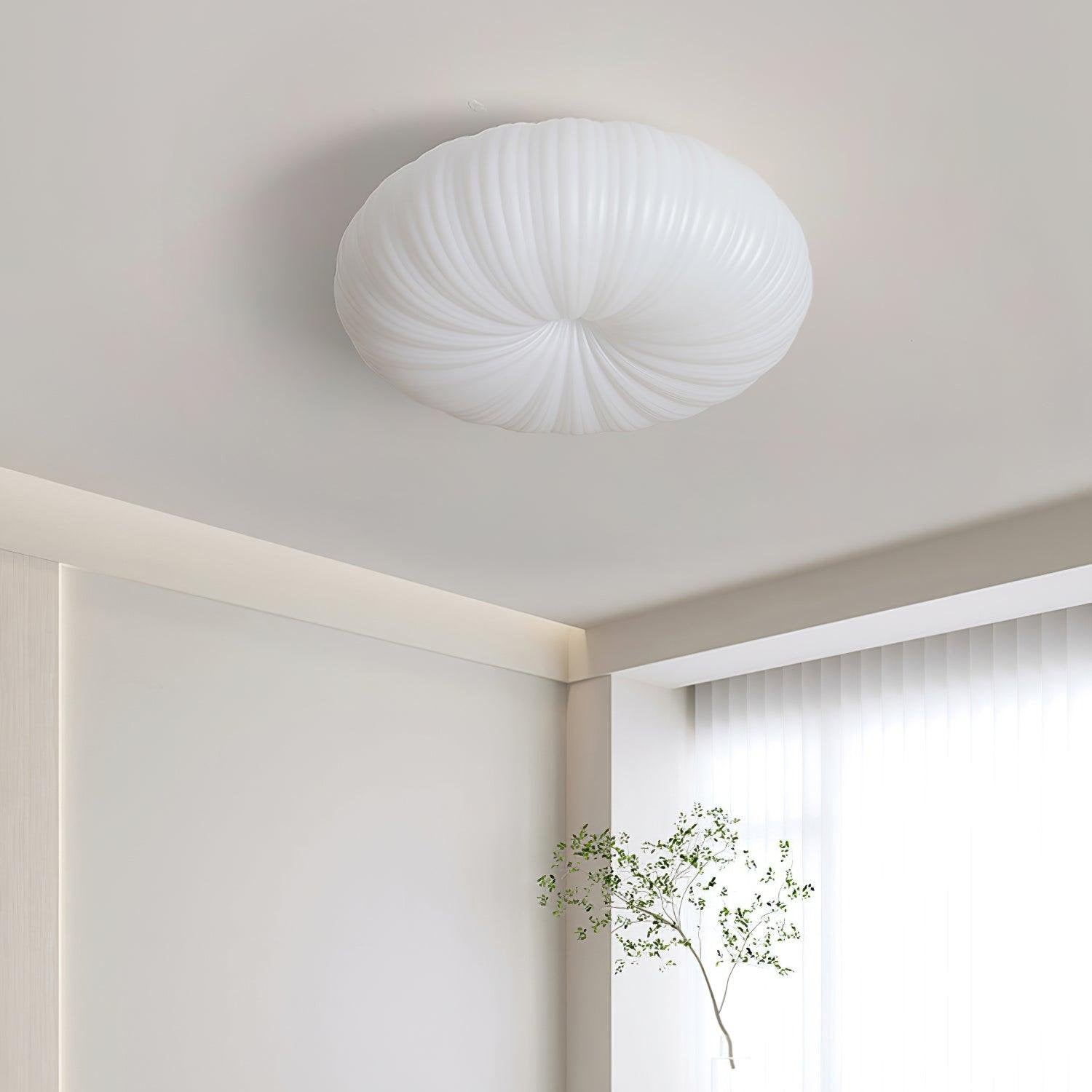 Minimalistische runde LED-Deckenleuchte für den Einbau in Innenräumen