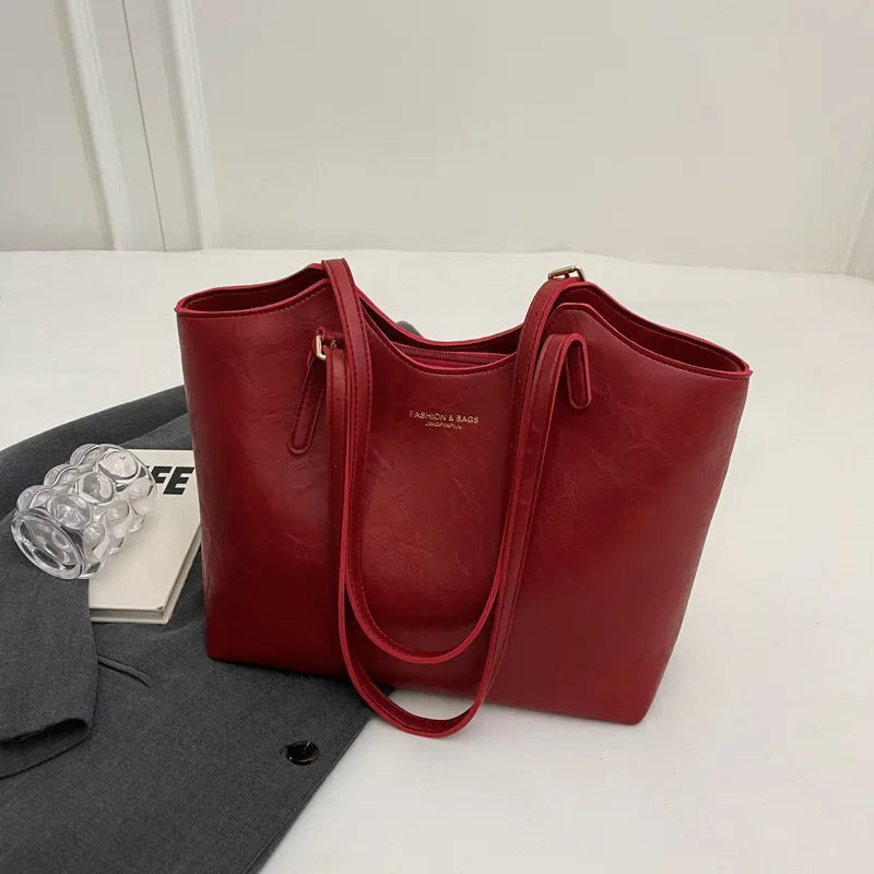 Damska Torebka Shopper Vintage Torebka na Co Dzień