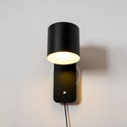 Rotatable Cylindrical Adjustable Wall Sconce Lamp