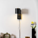 Rotatable Cylindrical Adjustable Wall Sconce Lamp