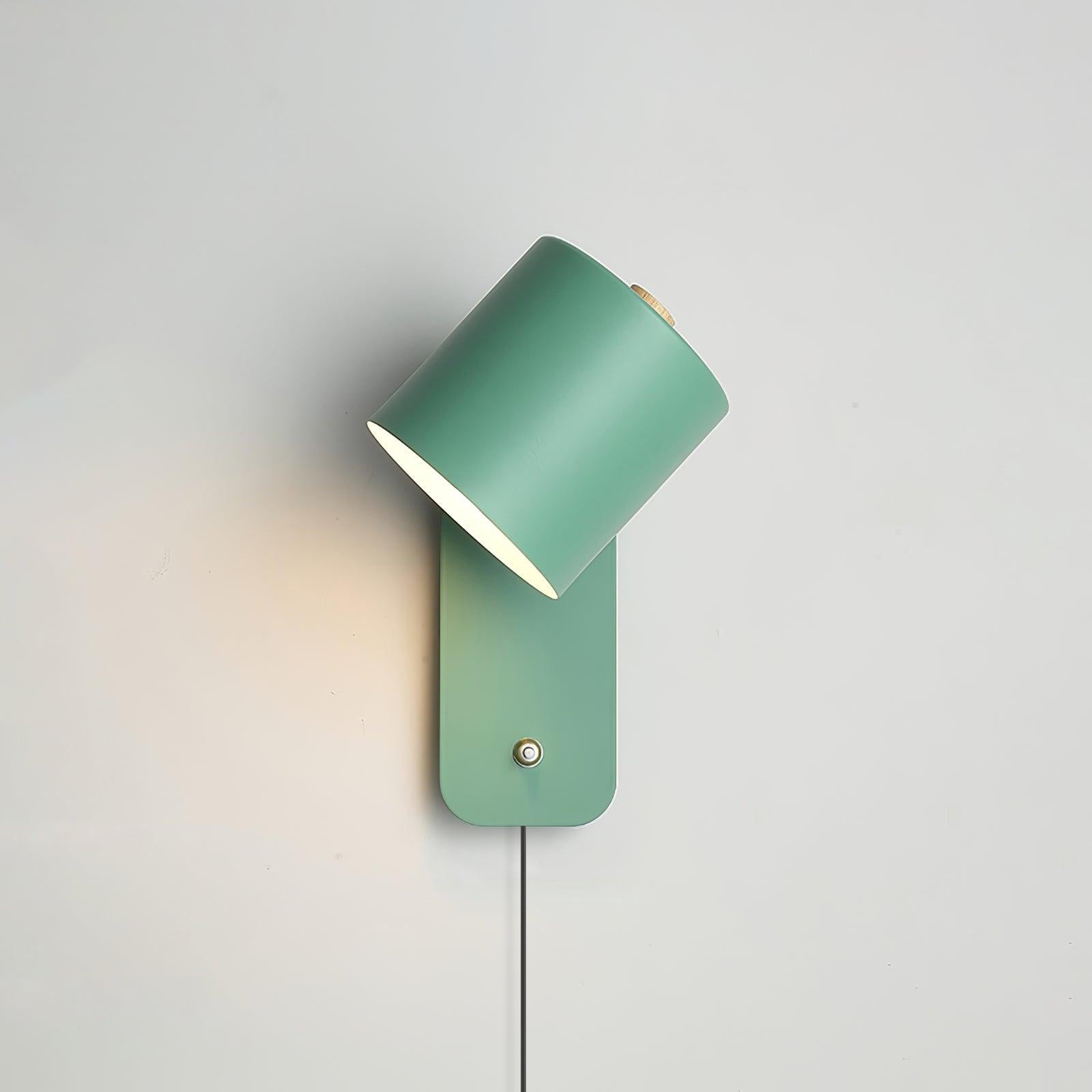 Rotatable Cylindrical Adjustable Wall Sconce Lamp