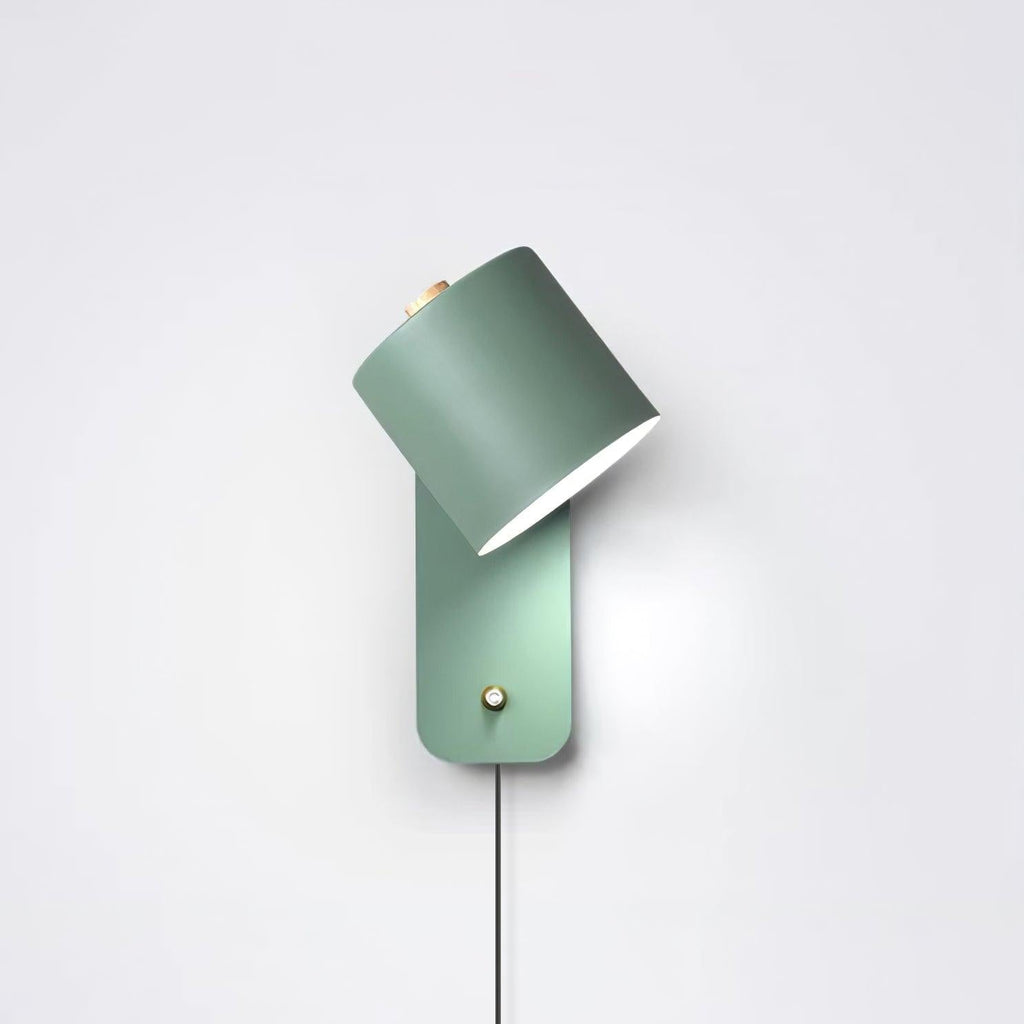 Rotatable Cylindrical Adjustable Wall Sconce Lamp